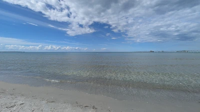 Strand an der Seebrücke